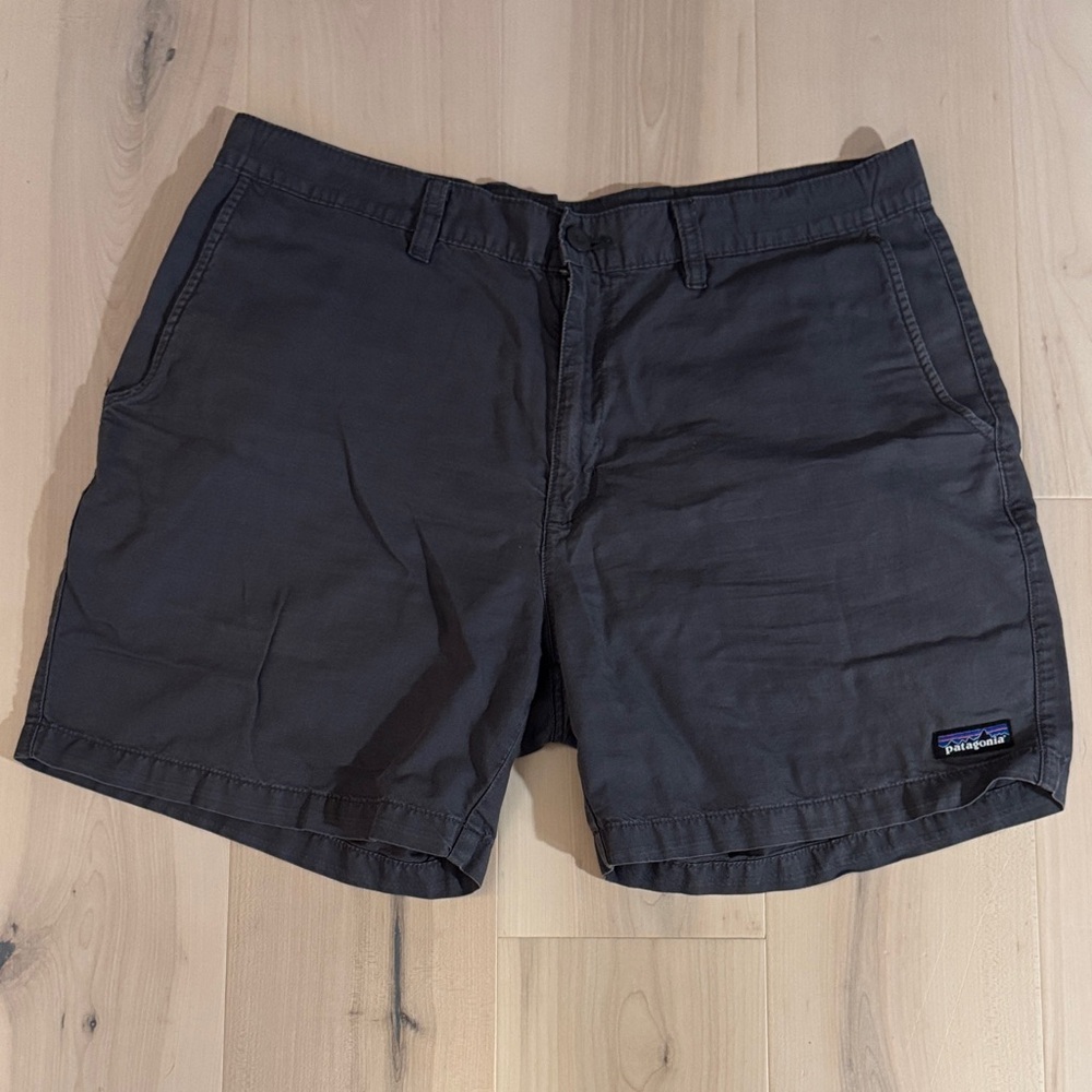 Patagonia Men's Blue Flat Front Shorts